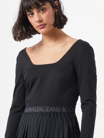 Calvin Klein Jeans Kleid in Schwarz