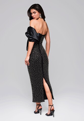 Ombre Evening dress in Black