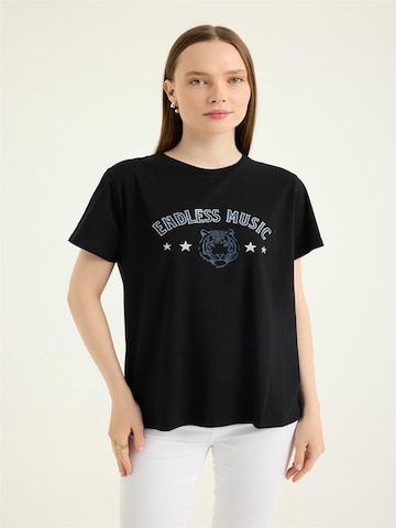 HOME STORE Shirt in Zwart: voorkant