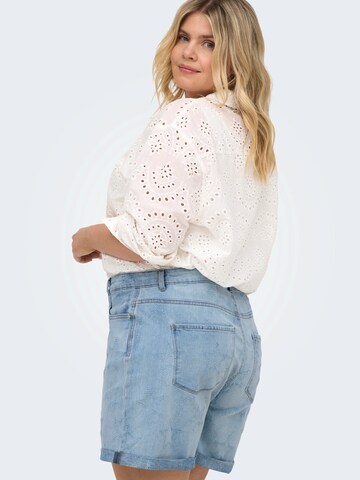 ONLY Carmakoma Regularen Kavbojke 'CARVEGA' | modra barva