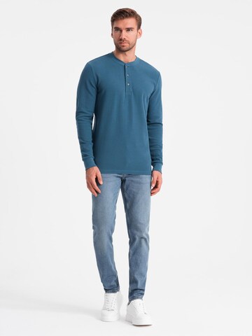 Ombre Shirt in Blue