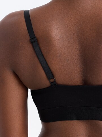 Erlich Textil Bustier BH in Schwarz