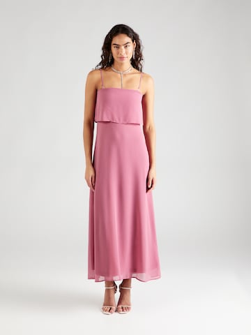 VILA Evening Dress 'MILINA' in Pink: front