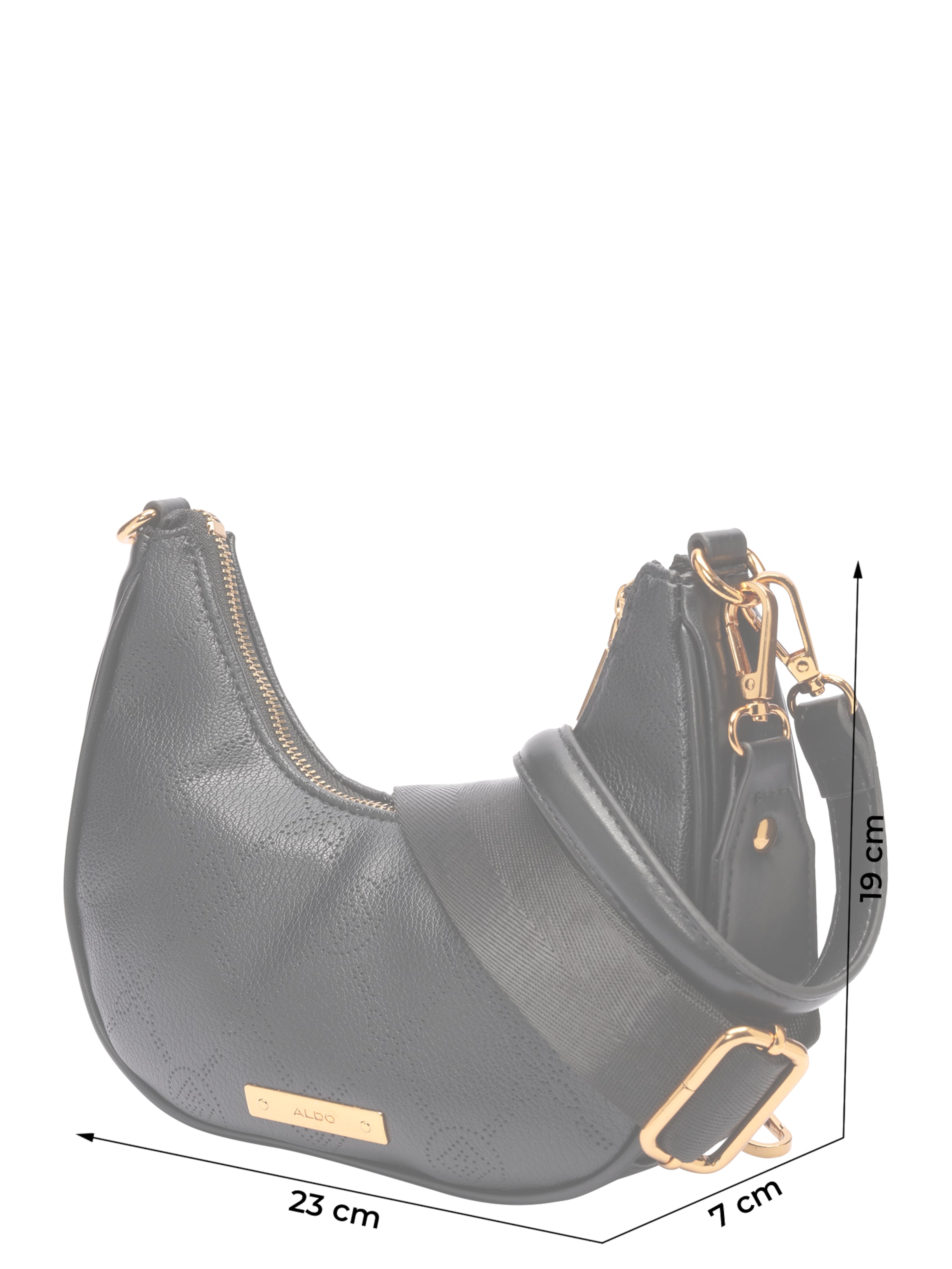 ALDO Чанта за през рамо 'CLAUDIANA' в черно