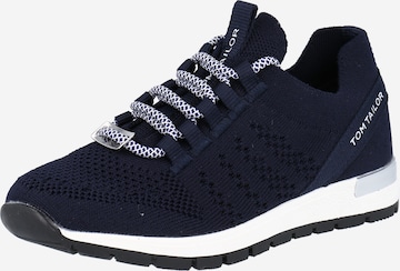 TOM TAILOR Trainers in Blue: front