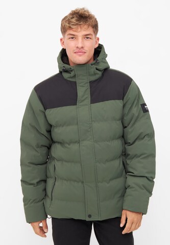 BENCH Jacke in Grün: Vorderseite