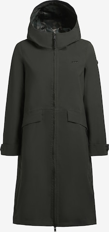 Manteau mi-saison 'Femke' khujo en vert : devant