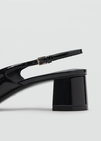 MANGO Espadrilles 'Janet' in Black