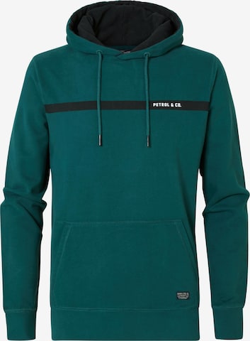 Petrol Industries Sweatshirt in Green: front