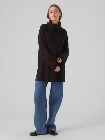 VERO MODA Sweter 'Sayla' w kolorze czarny