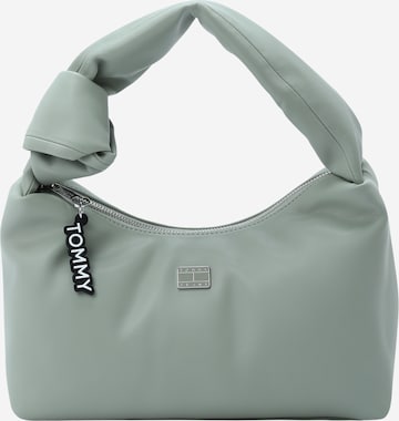 Borsa a spalla di Tommy Jeans in grigio: frontale