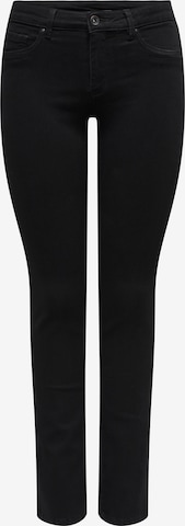 Only Tall Слим фит Дънки 'ONLSUI' в черно: отпред