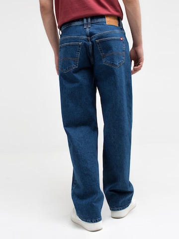 BIG STAR Loosefit Jeans 'Silvermine' in Blau