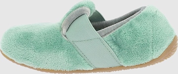 Living Kitzbühel Huisschoenen 'Samt' in Groen: voorkant