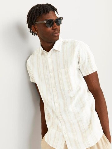 Coupe regular Chemise JACK & JONES en beige