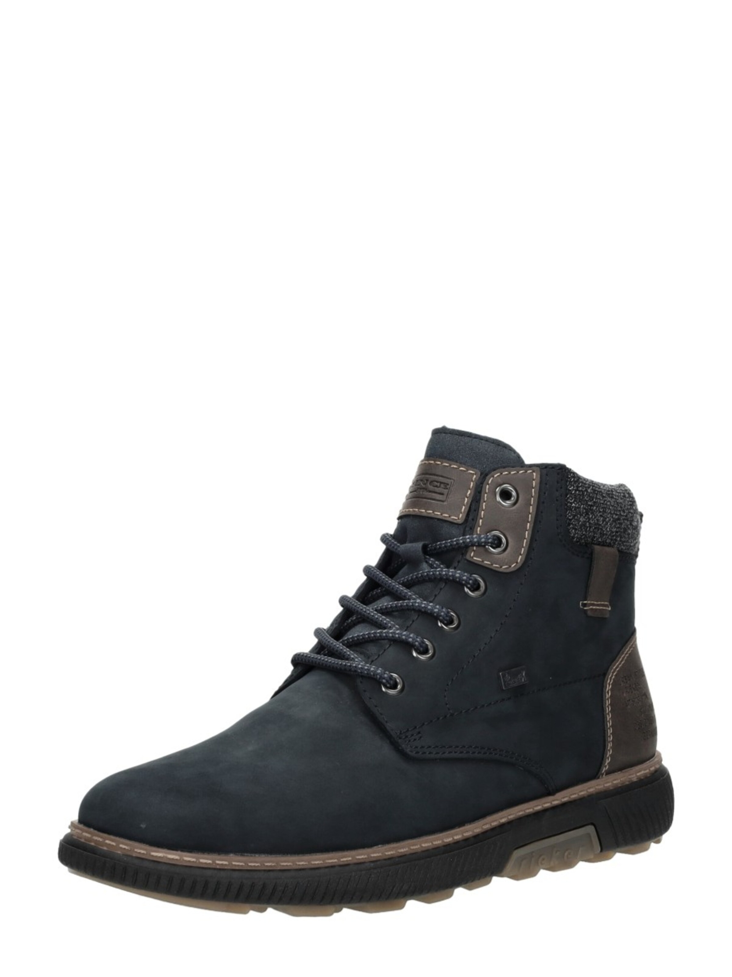 Rieker Veterlaarzen 'Veterschoenen Hoog' in Blauw