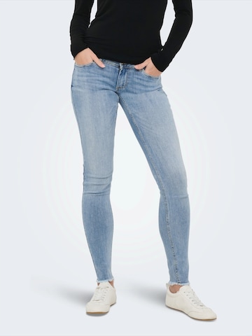 ONLY Skinny Τζιν 'ONLPOWER CORAL' σε μπλε: μπροστά