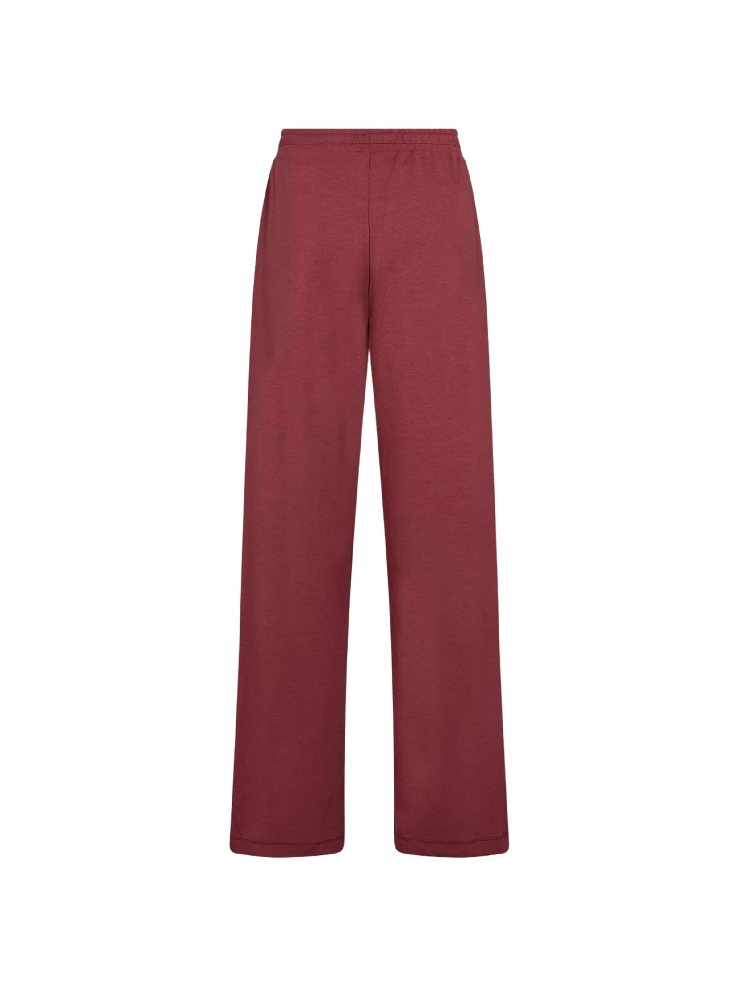 Soyaconcept Wide Leg Housut 'Banu' värissä punainen