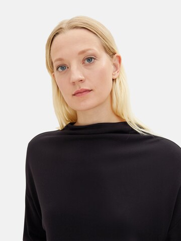 Sweat-shirt TOM TAILOR en noir