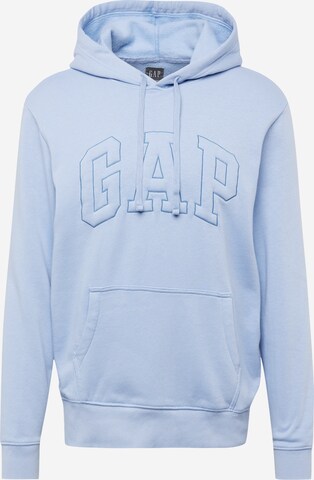 Sweat-shirt GAP en bleu : devant