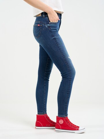 Skinny Jeans ' MELINDA ' di BIG STAR in blu