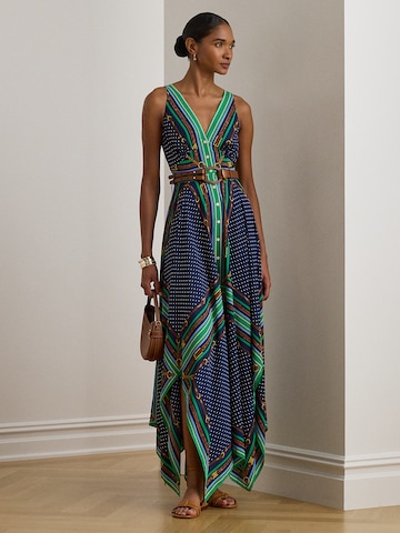 Rochie 'DRAPEY' de la Lauren Ralph Lauren pe albastru: față