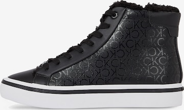 Calvin Klein High-top trainers in Black: front