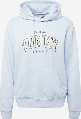 mėlyna Tommy Jeans Megztinis be užsegimo: priekis