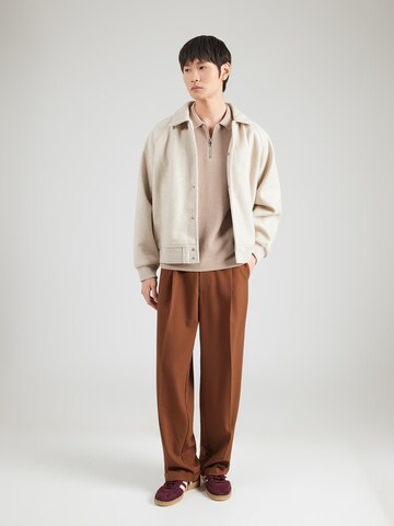 JACK & JONES Sweater 'JJMAX' in Beige