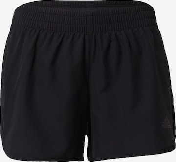 ADIDAS SPORTSWEAR - regular Pantalón deportivo en negro: frente