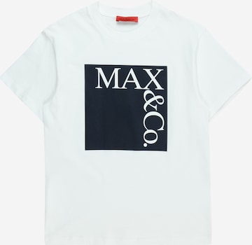 MAX&Co. Shirt in Wit: voorkant