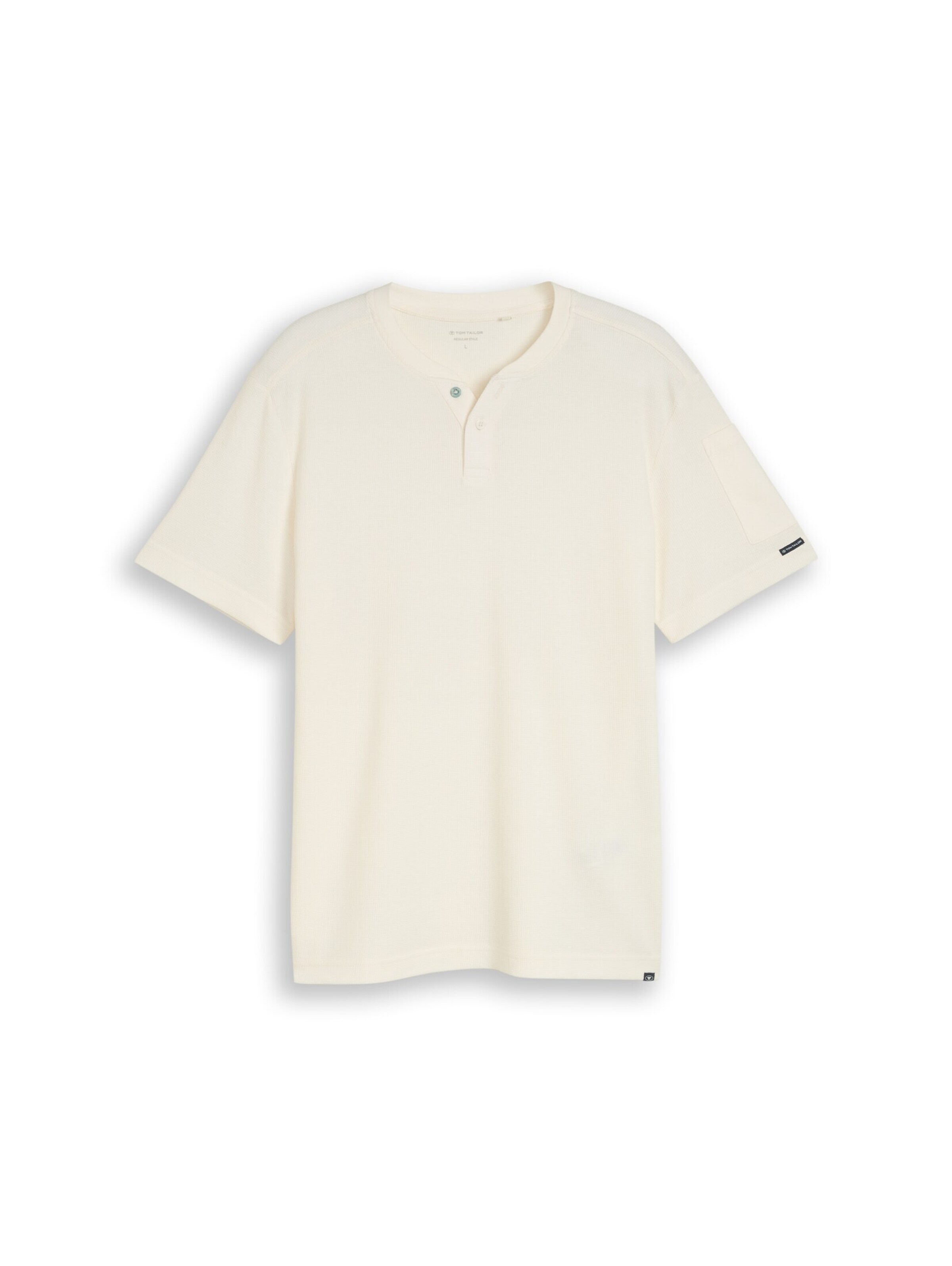TOM TAILOR T-Shirt in Weiß: Vorderseite