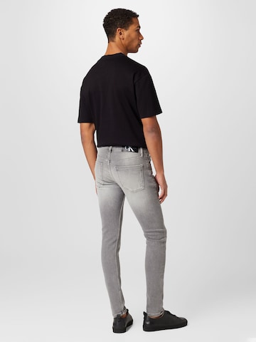 Calvin Klein Jeans Skinny Kavbojke | siva barva