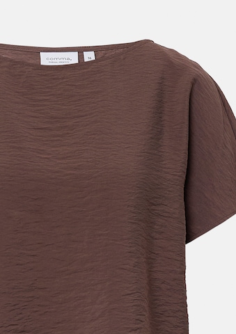 comma casual identity Bluse in Braun