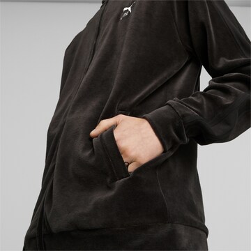 PUMA Sportjacke 'T7' in Schwarz