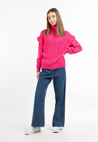 MYMO Sweater 'Blonda' in Pink