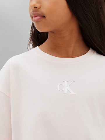 T-Shirt Calvin Klein Jeans en rose