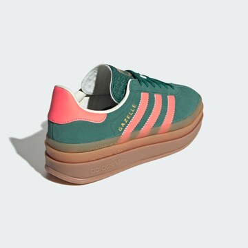 ADIDAS ORIGINALS - Sapatilhas 'Gazelle Bold' em verde