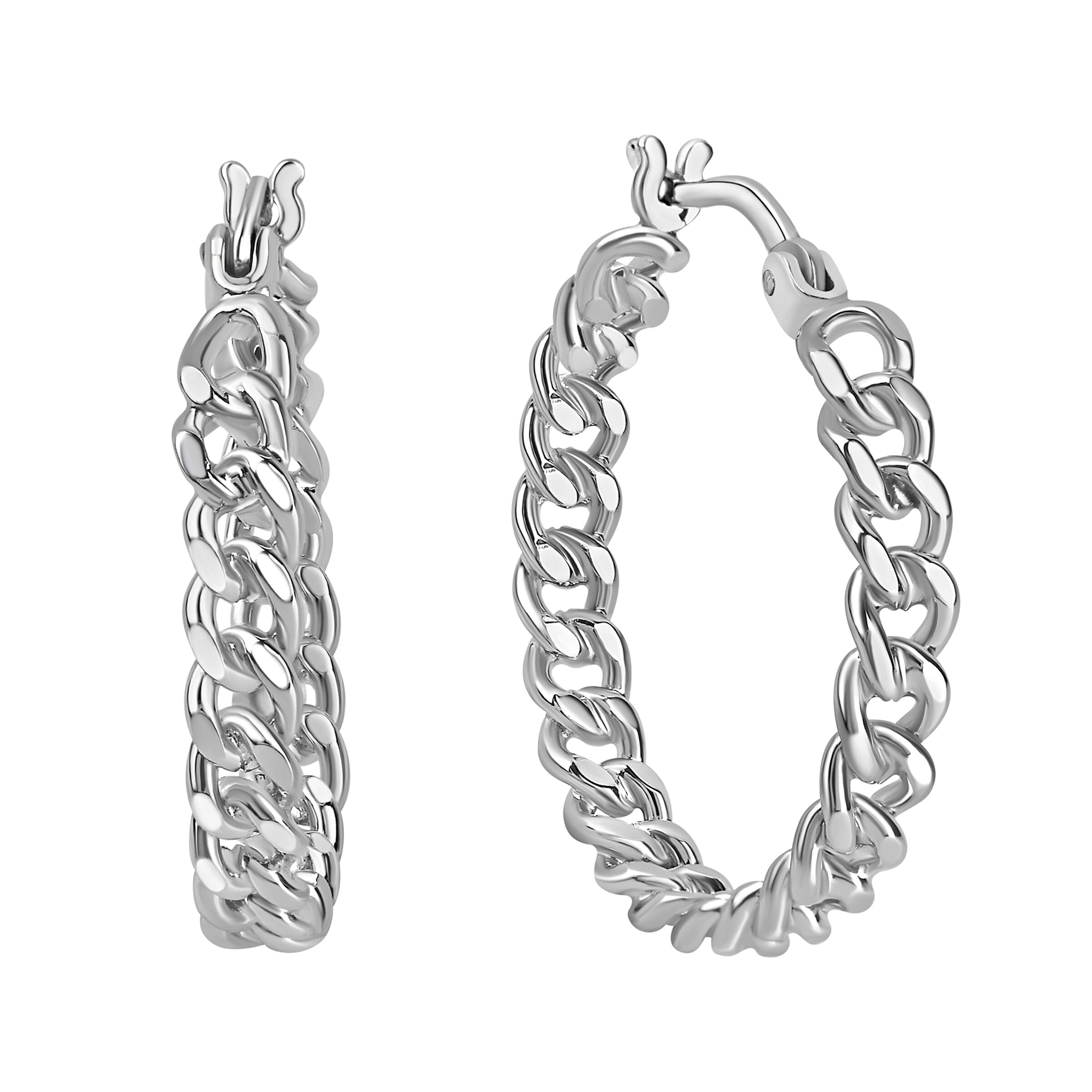 FIRETTI Earrings in Silver: front