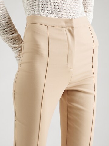 PATRIZIA PEPE Flared Broek in Beige