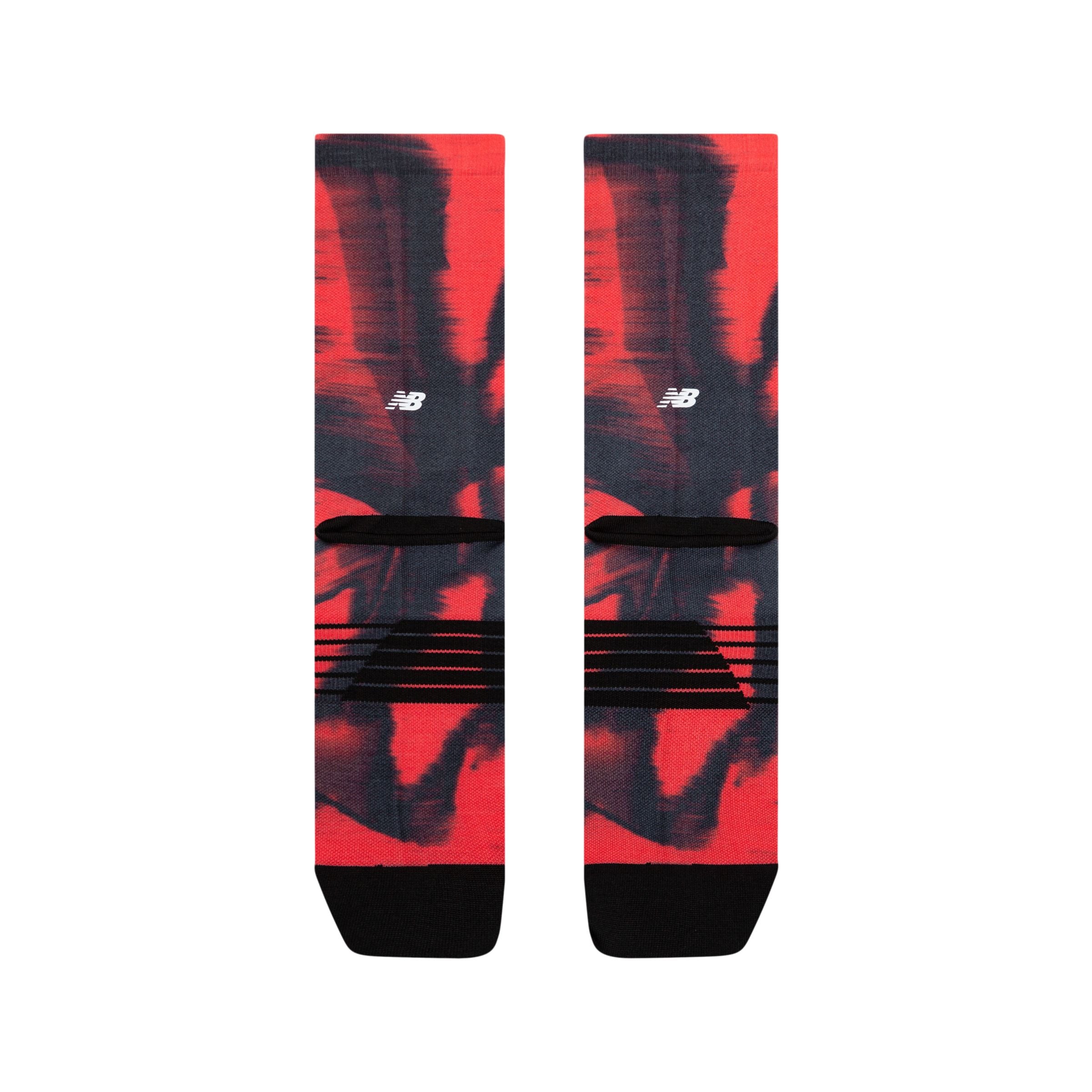 Chaussettes de sport new balance en rouge