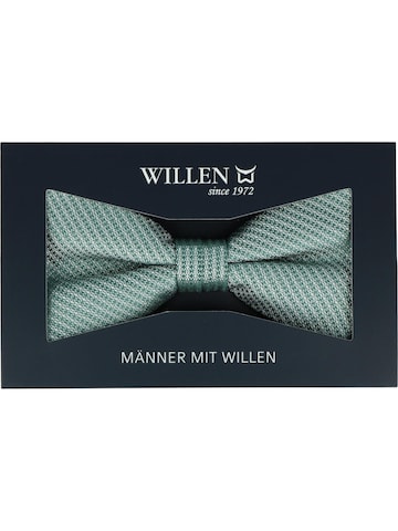 WILLEN Bow Tie 'Pastell Uni' in Green