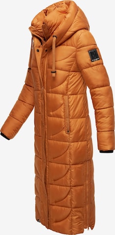 NAVAHOO Зимнее пальто 'Waffelchen' в Оранжевый