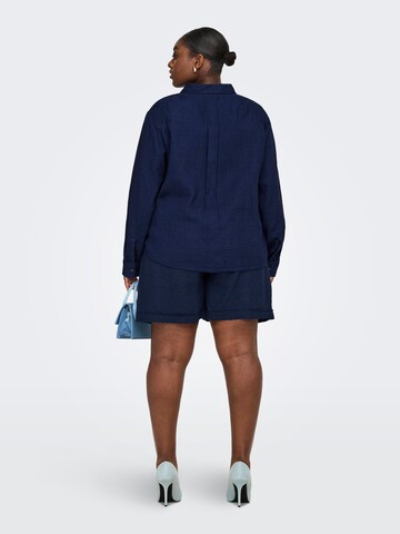 ONLY Carmakoma Blouse 'CARLeoni' in Blue