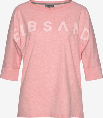 Elbsand Shirt 'Elbsand' in Pink: predná strana