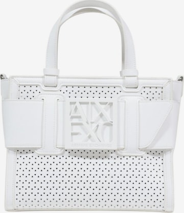 ARMANI EXCHANGE - Bolso de mano 'SHOPPING BAG XW000392 AF22626' en blanco: frente