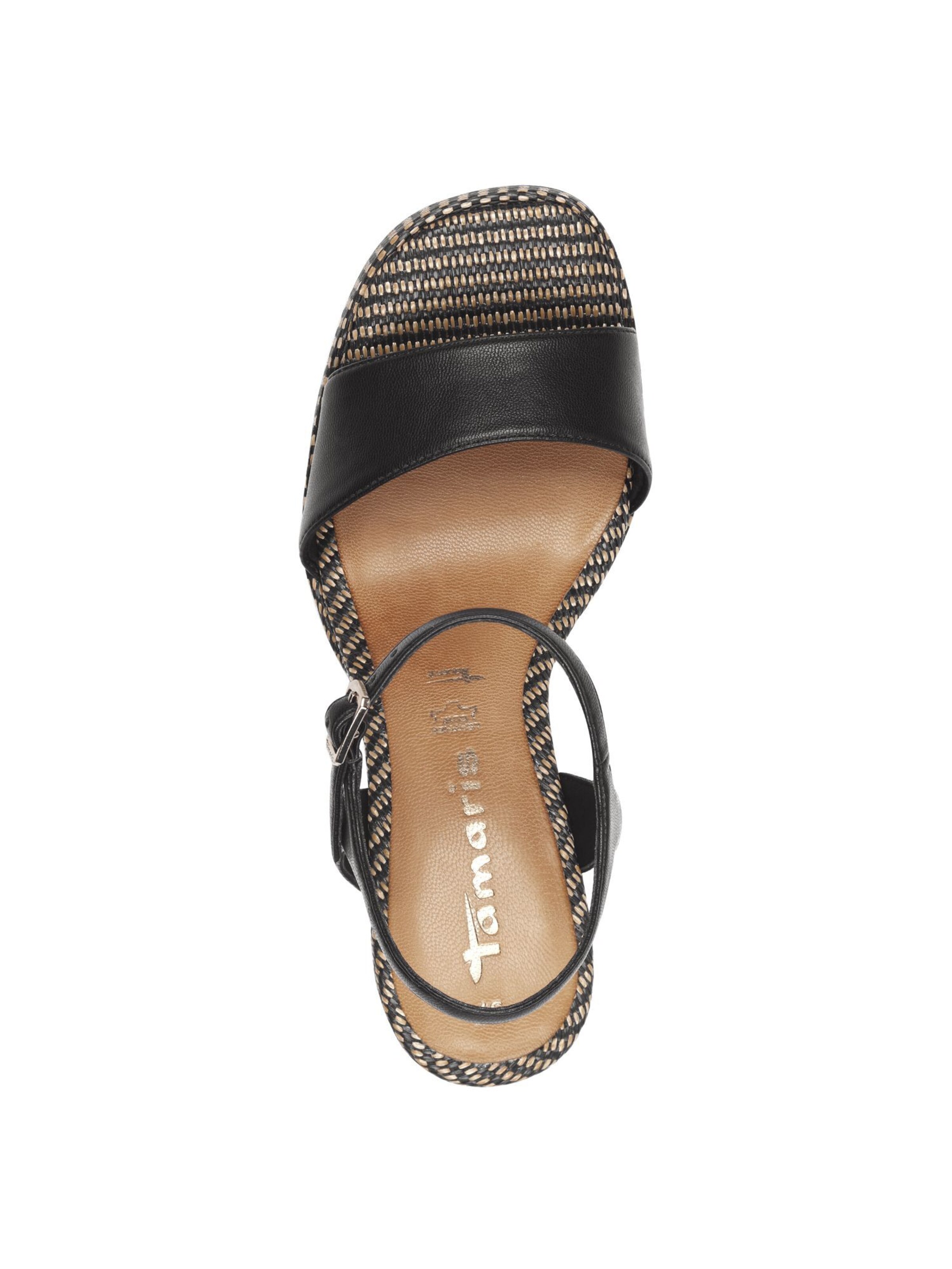 Tamaris Sandaal in Zwart