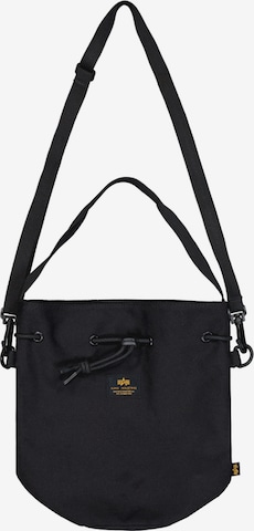 ALPHA INDUSTRIES Olkalaukku värissä musta: etupuoli