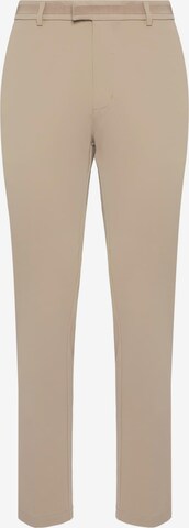 Boggi Milano Slim fit Chino trousers in Beige: front