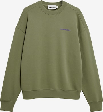 ARMEDANGELS Sweatshirt in Groen: voorkant